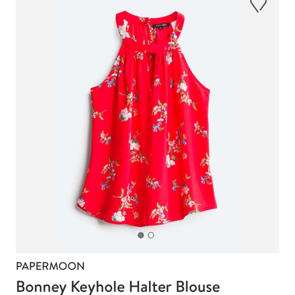 NWT Stitchfix (Papermoon) Keyhole Halter Top